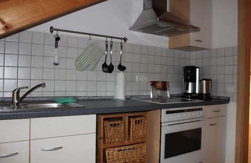 Teisendorf Apartment | Apartment Wühn, 50sqm attic up to 4 pers., kitchen, living room, bathroom, WC extra