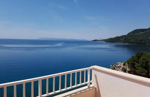 Drasnice Apartment | Apartments Jereb - One Bedroom Apartment with Balcony and Sea View (Sanda)