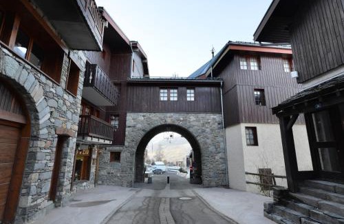 Montchavin Apartment | Appartement fonctionnel au centre avec balcon à La Plagne - FR-1-181-2543