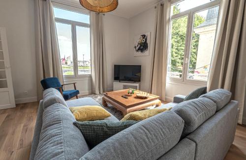 Saumur Apartment | Appartement Le Molière vue sur Loire