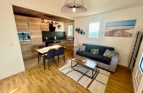 Villers-sur-Mer Apartment | Appartement pleine vue mer à 50m de la plage