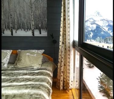Pra Loup Apartment | Appartement T4 esprit chalet jolie vue PRA LOUP 1600