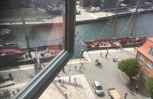 Wismar Apartment | Appartment im Ohlerich Speicher in Wismar mit Stadt -und Meerblick