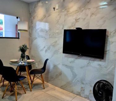 Centro Apartment | Apt no térreo com área externa, ideal para família com criança