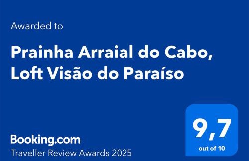 Prainha Apartment | Arraial do Cabo, Loft Visão do Paraíso