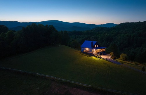 Burnsville House | Asheville Area-33 Acre-Mountain Top Home