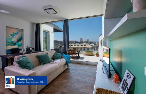 Foce Apartment | Attico 36 e 49 terrazza vista mare e parcheggio grande