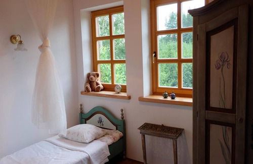 Faszcze Cottage | Attractive cottage in Zełwągi near the lake