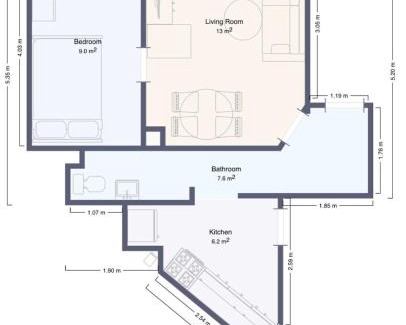 Osterbro Apartment | Authentic Copenhagen Apartment for 4 Guests