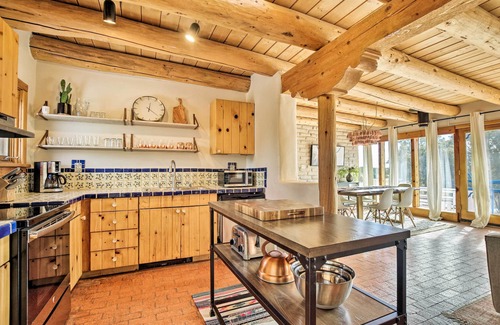 Eldorado at Santa Fe House | Authentic Santa Fe Adobe Home w/Desert Views