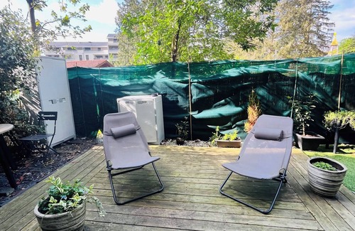 Etrembieres Apartment | Aux Portes de Genève ,cosy Place Avec Jolie Jardin