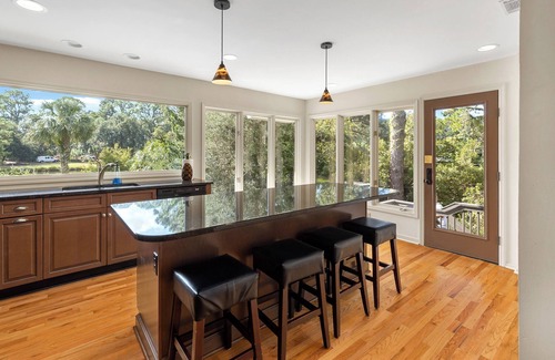 Sea Pines House | Available by the Month! ~Heated Pool/WalkToBeach/1MileToSaltyDog/LagoonSetting