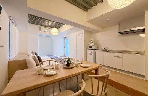 Hiroshima City Centre Apartment | b hotel Arts Dobashi - Lovely Studio for 6 Ppl with Very Good Location