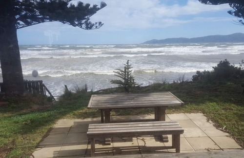 Raumati Beach House | Bach251 absolute beachfront