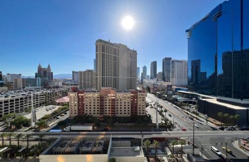 Las Vegas Apartment | Balcony Studio Signature MGM Great View No Resort Fees Free Valet Lazy River