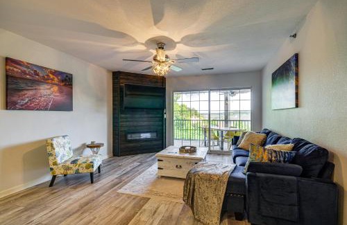 Osage Beach Apartment | Balcony with Marina Views Lake Ozark Hideaway!