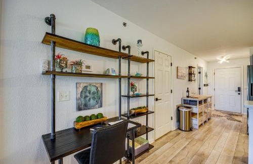 Osage Beach Apartment | Balcony with Marina Views Lake Ozark Hideaway!