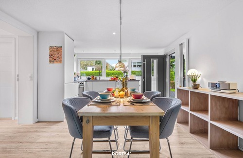 Maasholm-Bad House | Baltic Sea Hideaway - Finnish sauna, garden, terrace and balcony, 2 parking spaces