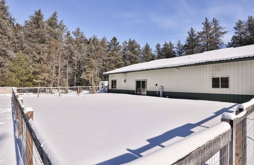 Arbor Vitae Cabin | Barndominium Cabin in the Northwoods of Arbor Vitae WI minutes from Slo's Pub