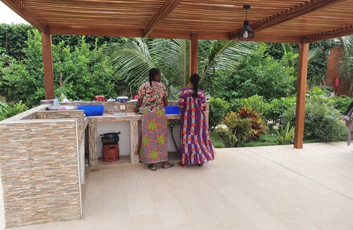 Saly Niakhniakhal House | Beach 1mn away-villa 6ch-pool-children's playground