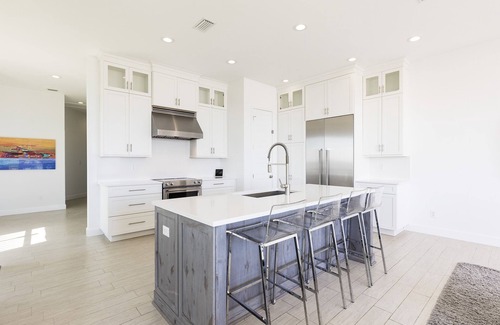 Crescent Beach House | Beach Dream | large luxury Oceanfront Home with Private Pool. Outdoor Dining +