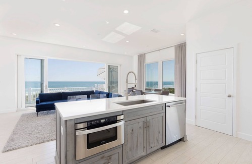 Crescent Beach House | Beach Dream | large luxury Oceanfront Home with Private Pool. Outdoor Dining +