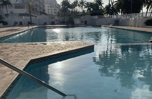 Carolina Condo | Beach Front 2 bed 2bath condo in Isla Verde with parking