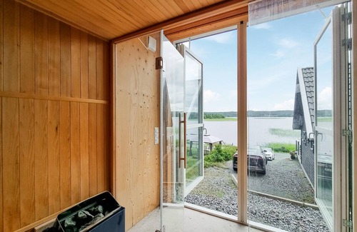 Mark Municipality House | Beach front home in örby with sauna
