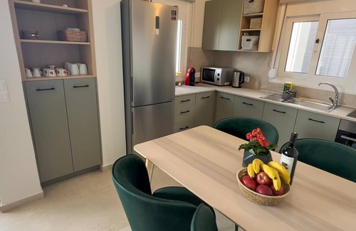 Agios Vasileios House | "Beach house Risa Crete". House with pool and air conditioning right on the beach, wifi, BBQ and sea view Watch video? Enter on YouTube under Beach House Risa Crete.