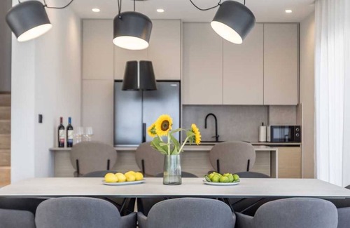 Potomje Villa | Beachfront Villa Aurelia with heated Pool, Sauna & Fitness