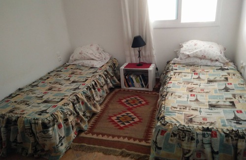 M'diq Apartment | beachfront property with a sea views offers a balcony and free parking.