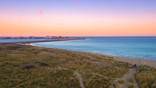 Olpenitz Apartment | BeachLoungeTwo- 1 OG, Meerblick, Balkon, Kamin, Sauna