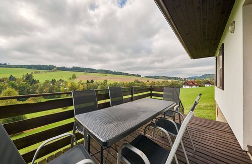 Starkov House | Beautiful private villa for 6 people with pool, WIFI, TV, patio, pets allowed and panoramic view