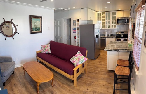Seaside Heights Condo | Beautiful! 2 blocks to boardwalk, beach, restaurants and rides! Newly remodeled.