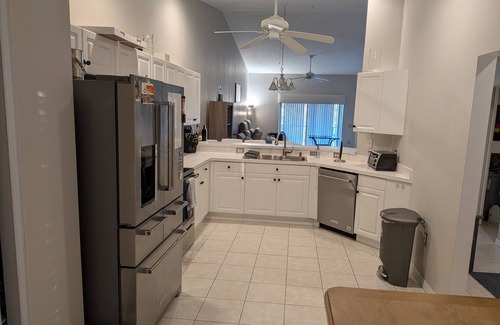 Sarasota Condo | Beautiful Abby Veranda with Golf & Lake Views nHeritage Oaks Golf & Country Club