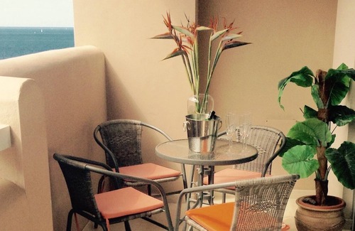 Playa Paraiso Apartment | Beautiful apartment with sea views, heated pool and close to a very nice beach