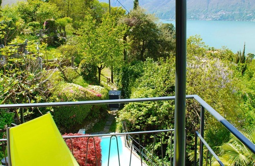 San Nazzaro Apartment | Beautiful apartment for 5 guests with pool, WIFI, TV, patio, pets allowed and panoramic view