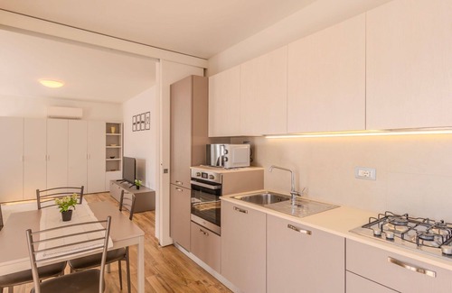 Dro Apartment | Beautiful apartment for 4 people with WIFI, A/C, TV, patio and panoramic view
