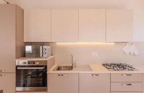 Dro Apartment | Beautiful apartment for 4 people with WIFI, A/C, TV, patio and panoramic view