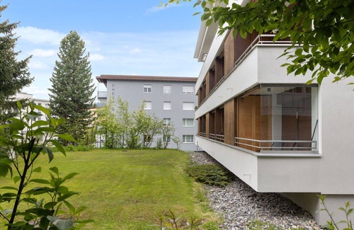 Davos-Dorf Apartment | Beautiful apartment for 4 people with WIFI, TV, balcony and pets allowed