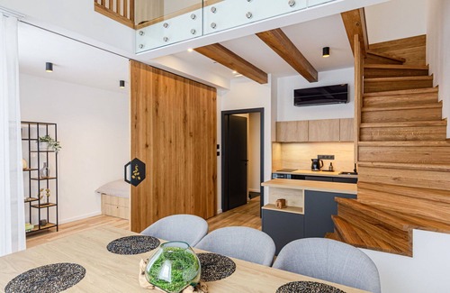 Abertamy Apartment | Beautiful apartment for 5 people with WIFI, A/C, TV and balcony