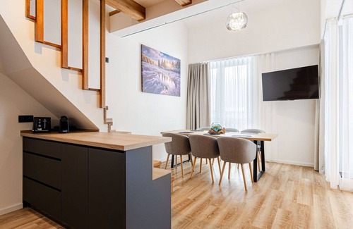 Abertamy Apartment | Beautiful apartment for 5 people with WIFI, A/C, TV and balcony