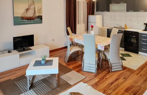 Ribarica Apartment | Beautiful apartment for 6 people with WIFI, A/C, TV and terrace