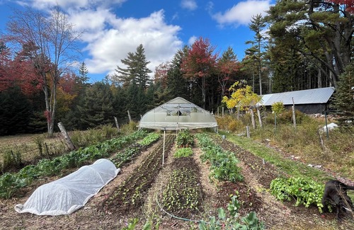 Blue Hill House | Beautiful hand-built house on organic farm near the beach in East Blue Hill