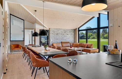 Skallerup Klit House | Beautiful home in Hjørring with sauna