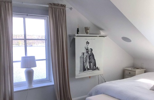 Tranholmen House | Beautiful house in elevated position with sea view.