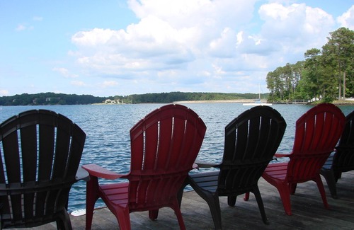 Seneca House | Beautiful lakefront home in quiet cove. Ask about discounted long-term rental.