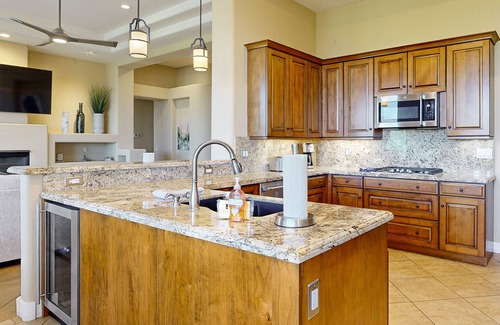 Black Mountain Shadows House | Beautiful mountain-view home with fireplace, private pool, grill, patio & W/D