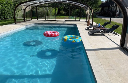 Gonneville-sur-Mer House | Beautiful Normandy house with pool (11 people)
