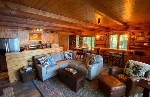 Eagle River Cabin | Beautiful Northwoods Home with Lakefront Views and Spectacular Shoreline